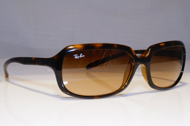 RAY-BAN Mens Vintage Designer Sunglasses Brown Rectangle RB 4131 710/13 20798