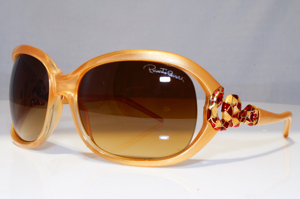 ROBERTO CAVALLI Womens Oversized Sunglasses RUBY SNAKE Tespi 380S K63 21661
