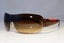 PRADA Mens Designer Sunglasses Brown Shield SPS 07F 4AN-6S1 19491