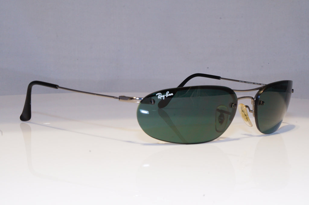 RAY-BAN Mens Vintage Designer Sunglasses Silver TOP PANDE RB 3182 004/71 20801