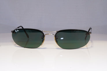 RAY-BAN Mens Vintage Designer Sunglasses Silver TOP PANDE RB 3182 004/71 20801