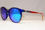 GUCCI Womens Mirror Oversized Designer Sunglasses Blue GG 3697 J5QNM 22115