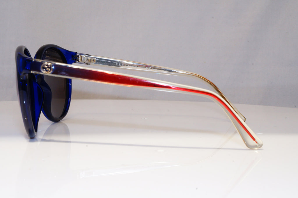 GUCCI Womens Mirror Oversized Designer Sunglasses Blue GG 3697 J5QNM 22115