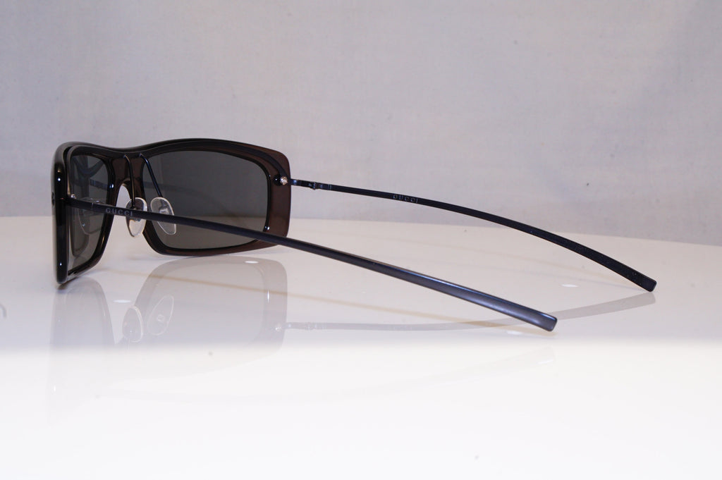 GUCCI Mens Vintage 1990 Designer Sunglasses Grey Wrap GG 1466 7M8 18674