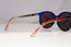 GUCCI Womens Mirror Oversized Designer Sunglasses Blue GG 3697 J5QNM 22115