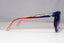 GUCCI Womens Mirror Oversized Designer Sunglasses Blue GG 3697 J5QNM 22115