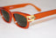 VERSUS VERSACE 1990 Vintage Mens Designer Sunglasses Orange MOD E29 COL782 16174