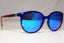 GUCCI Womens Mirror Oversized Designer Sunglasses Blue GG 3697 J5QNM 22115