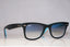 RAY-BAN Mens Unisex Designer Sunglasses Black Wayfarer RB 2140 1001/3F 15346
