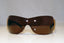 PRADA Mens Womens Unisex Designer Sunglasses Brown Shield SPR 04I 2AU-8C1 17579