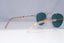 DIOR Womens Mirror Sunglasses Gold Square WHITE MARBLE ECLAT GBZ0J 22125