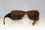 PRADA Mens Womens Unisex Designer Sunglasses Brown Shield SPR 04I 2AU-8C1 17579