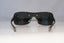PRADA Mens Mirror Boxed Designer Sunglasses Silver Shield SPS 02M AAL-7W1 19496