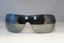 PRADA Mens Mirror Boxed Designer Sunglasses Silver Shield SPS 02M AAL-7W1 19496
