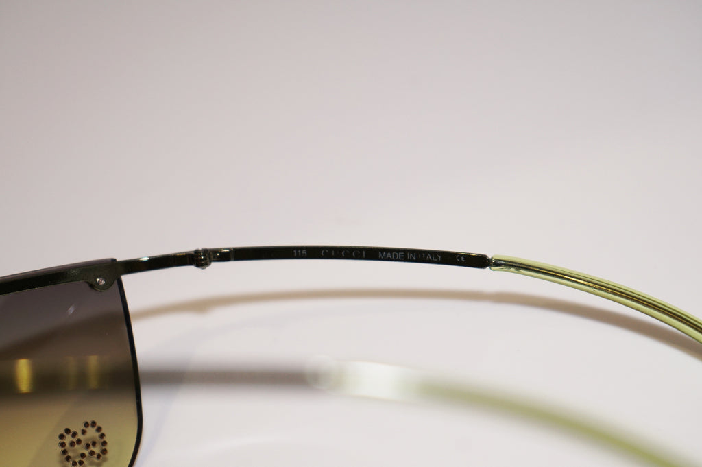 GUCCI Vintage Mens Unisex Womens Designer Sunglasses Green GG 2652 L4E 16156