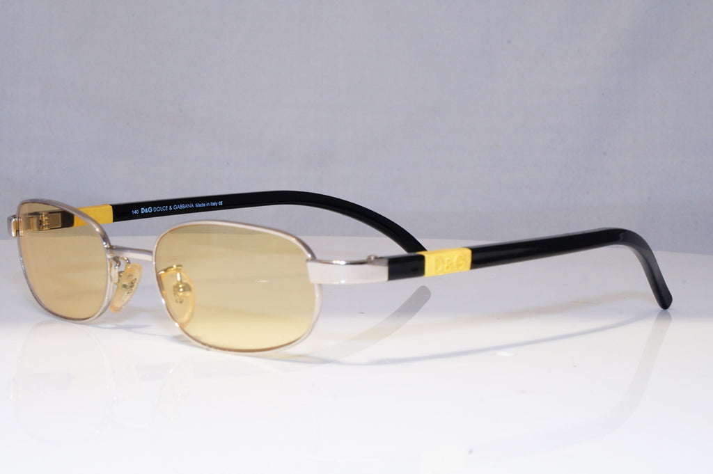 DOLCE & GABBANA Mens Vintage 1990 Designer Sunglasses Black DG 2032 753 21253