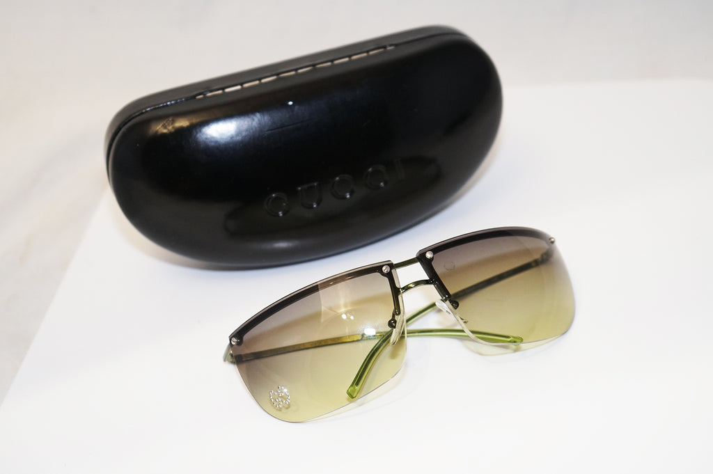 GUCCI Vintage Mens Unisex Womens Designer Sunglasses Green GG 2652 L4E 16156