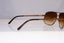 PRADA Mens Designer Sunglasses Brown Pilot SPR 53M 8AE-6S1 18704