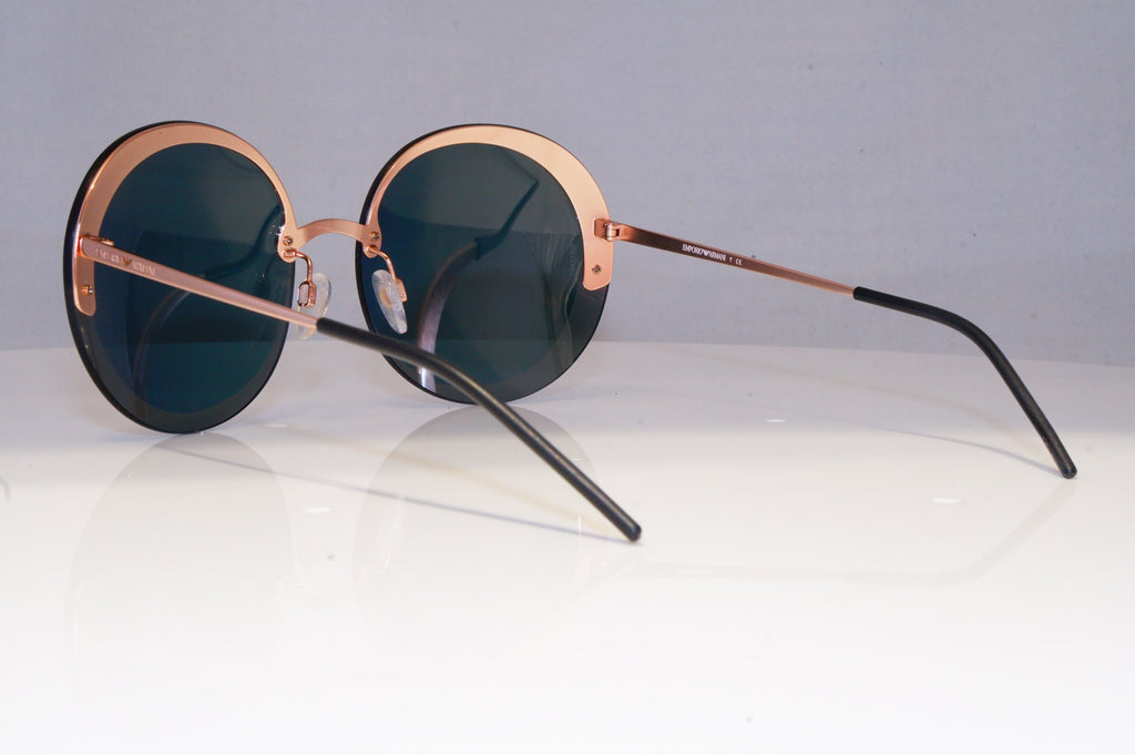 EMPORIO ARMANI Womens Mirror Designer Sunglasses Gold EA 2044 3167/4Z 20779