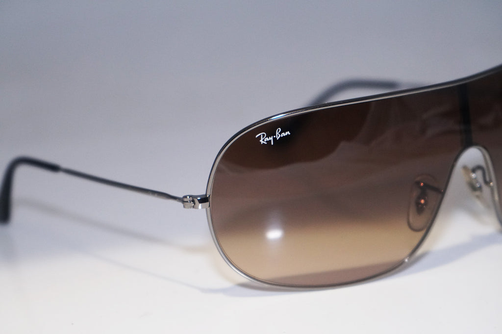 RAY-BAN Mens Designer Sunglasses Silver Shield RB 3311 004/13 15332