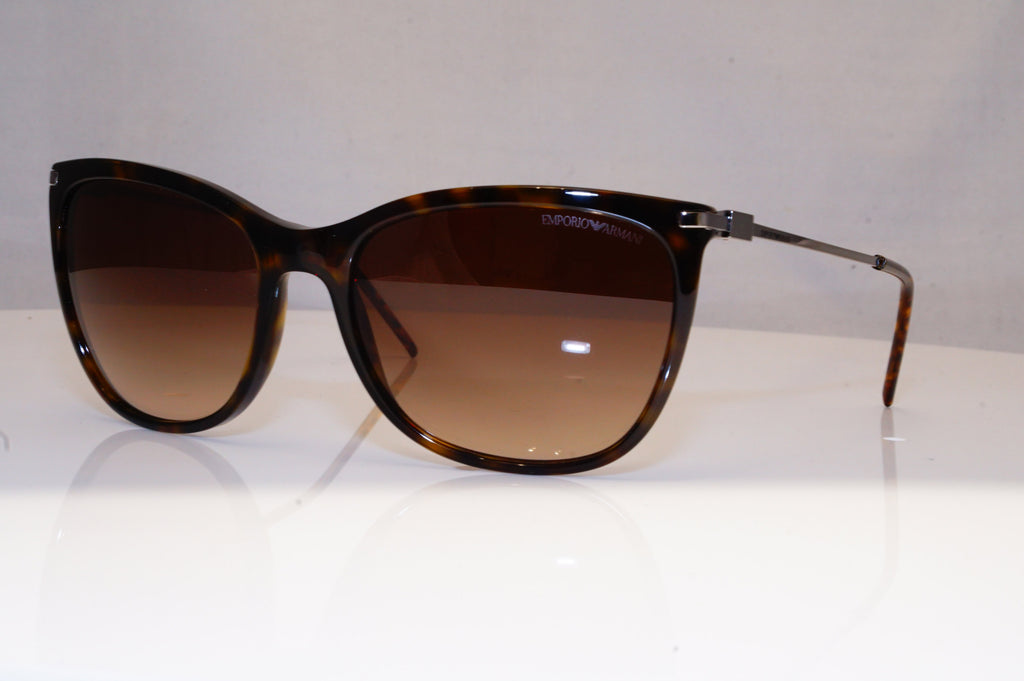 EMPORIO ARMANI Womens Designer Sunglasses Brown Butterfly EA 4051 5026/13 18692