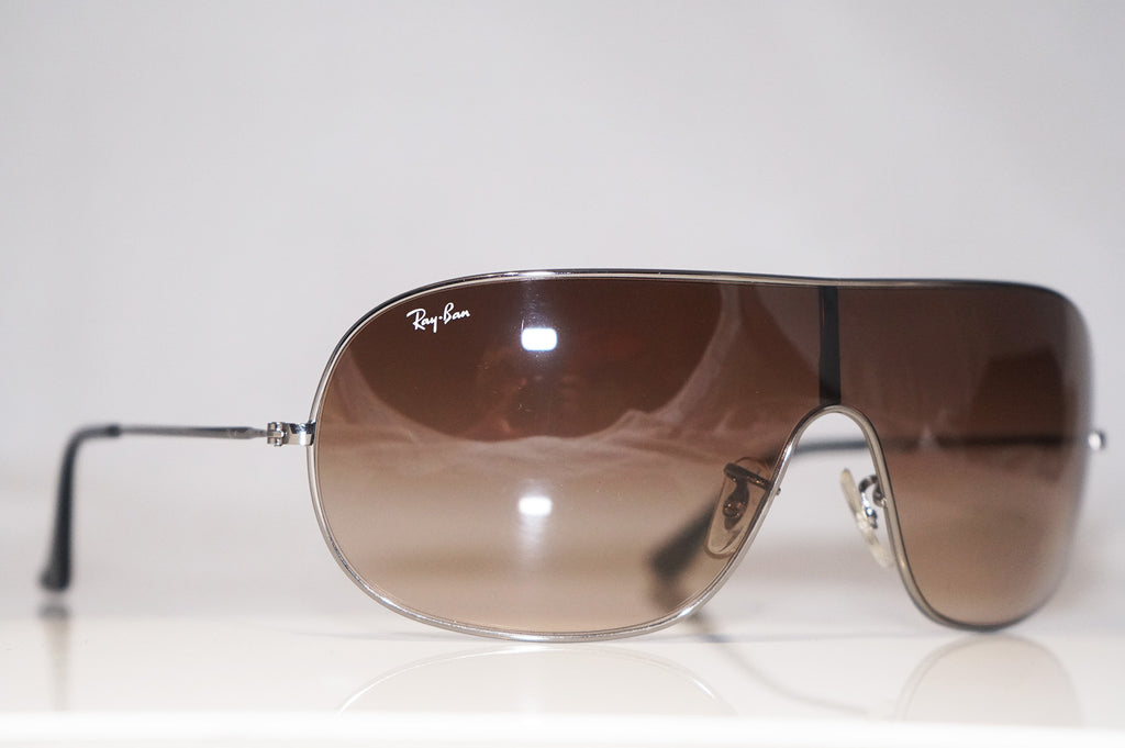 RAY-BAN Mens Designer Sunglasses Silver Shield RB 3311 004/13 15332