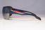 PRADA Mens Mirror Designer Sunglasses Grey Shield SILVER SPS 05N JAO-7W1 20771
