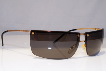 GUCCI Mens Vintage 1990 Designer Sunglasses Gold Wrap GG 2653 000 21257