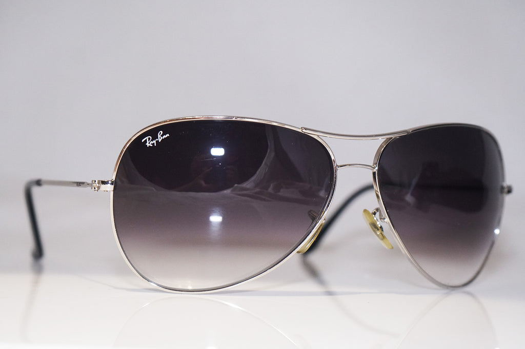 RAY-BAN Mens Designer Sunglasses Silver Aviator RB 3340 003/8G 15317