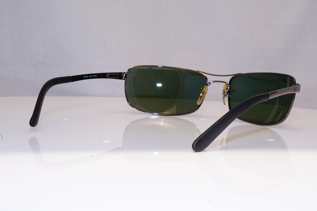 RAY-BAN Mens Designer Sunglasses Silver Wrap RB 3212 004 18672