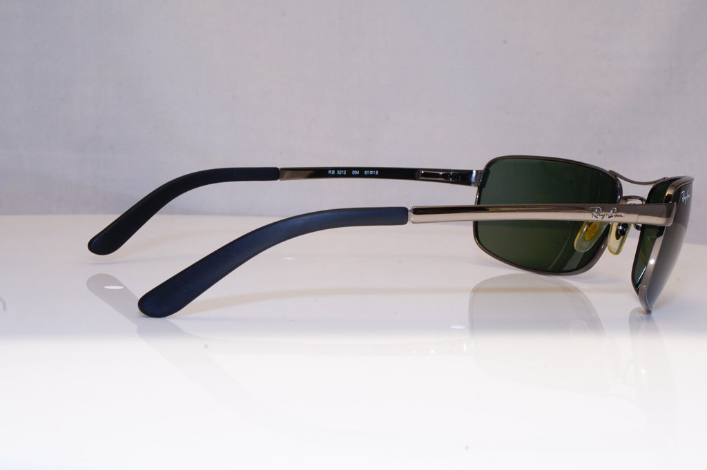 RAY-BAN Mens Designer Sunglasses Silver Wrap RB 3212 004 18672