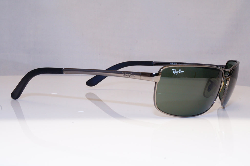 RAY-BAN Mens Designer Sunglasses Silver Wrap RB 3212 004 18672