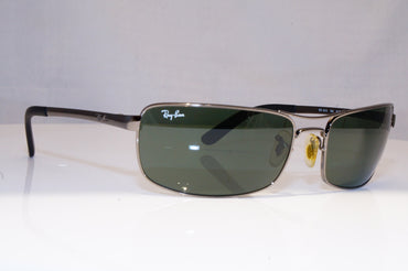 RAY-BAN Mens Designer Sunglasses Silver Wrap RB 3212 004 18672