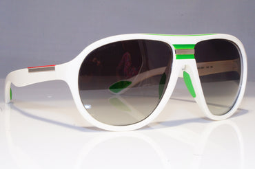PRADA Mens Designer Sunglasses White Pilot SPS 01M 4AO-3M1 20791