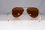 RAY-BAN Mens Sunglasses Brown Pilot AVIATOR FULL COLOR RB 3025 001 22093