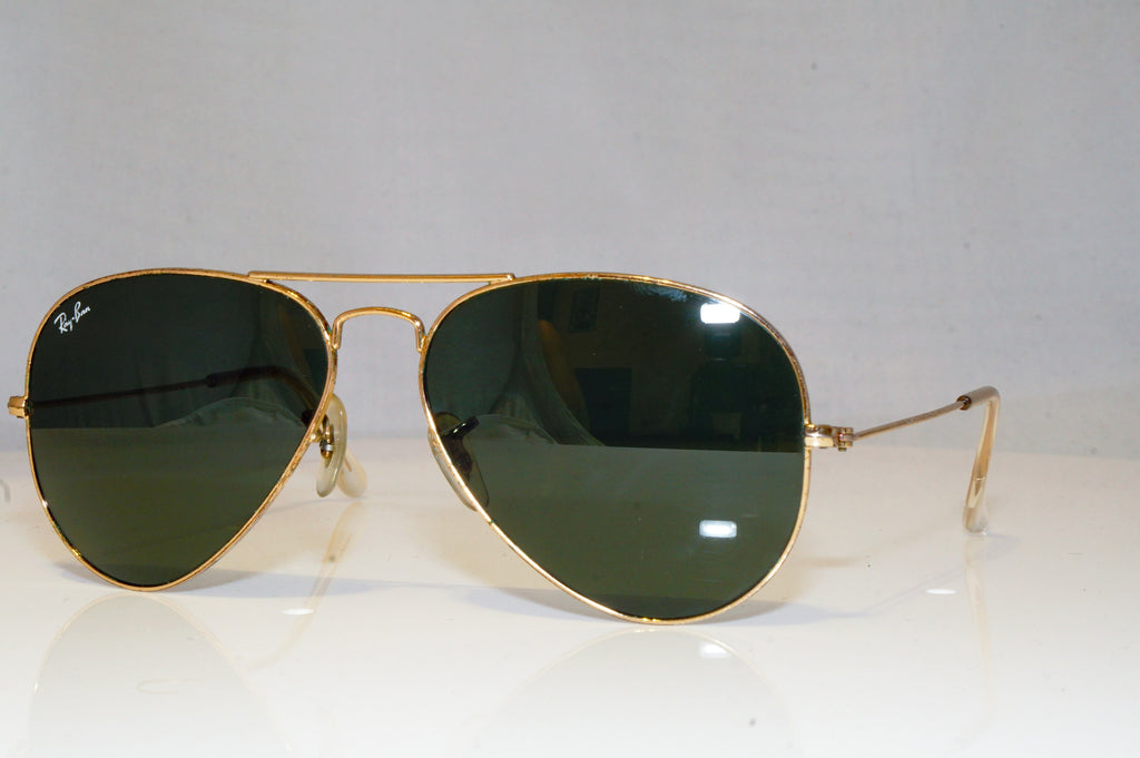 RAY-BAN Mens Unisex Designer Sunglasses Gold Aviator RB 3025 L0205 17562