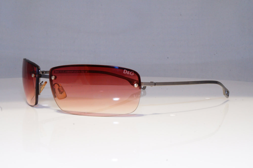 DOLCE & GABBANA Mens Womens Vintage Designer Sunglasses Silver D&G 2121 81 20785