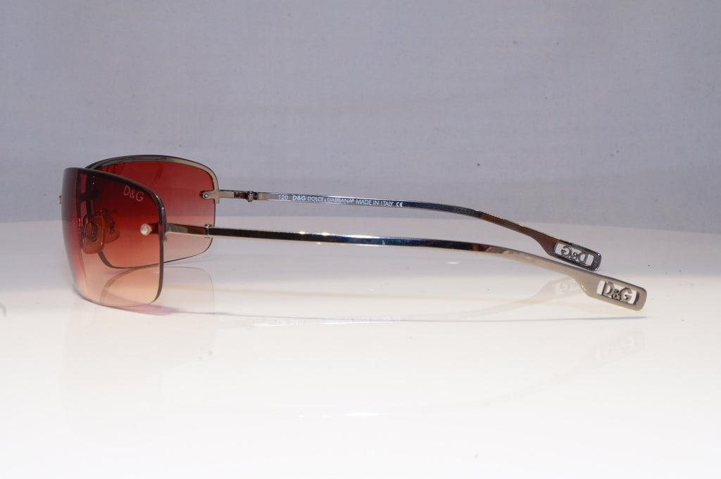 DOLCE & GABBANA Mens Womens Vintage Designer Sunglasses Silver D&G 2121 81 20785