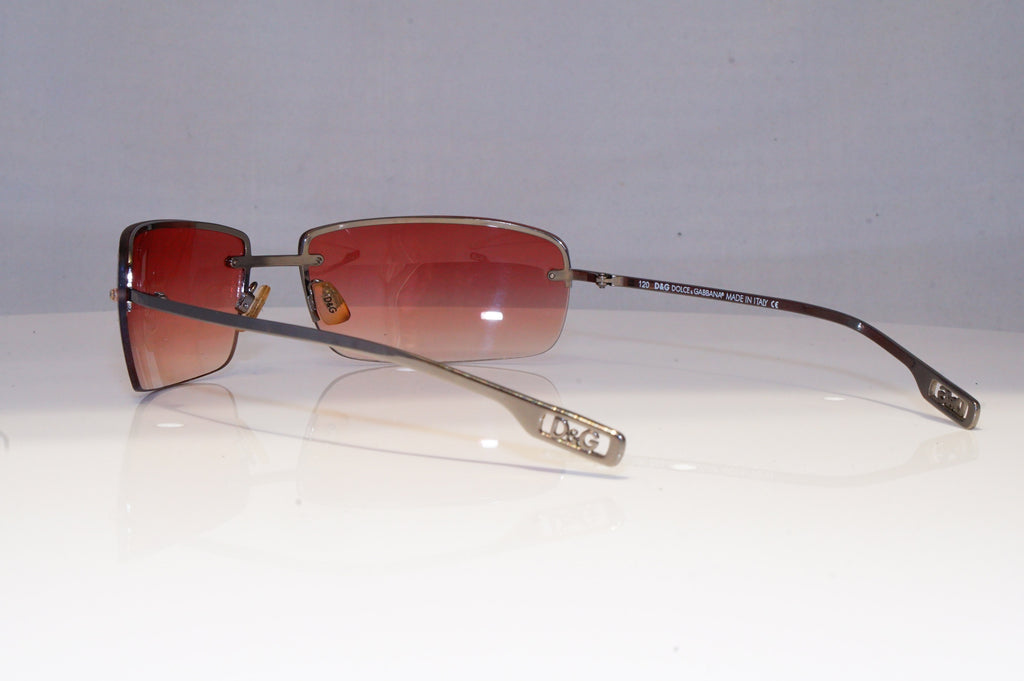 DOLCE & GABBANA Mens Womens Vintage Designer Sunglasses Silver D&G 2121 81 20785