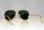 RAY-BAN Mens Unisex Designer Sunglasses Gold Aviator RB 3025 L0205 17562