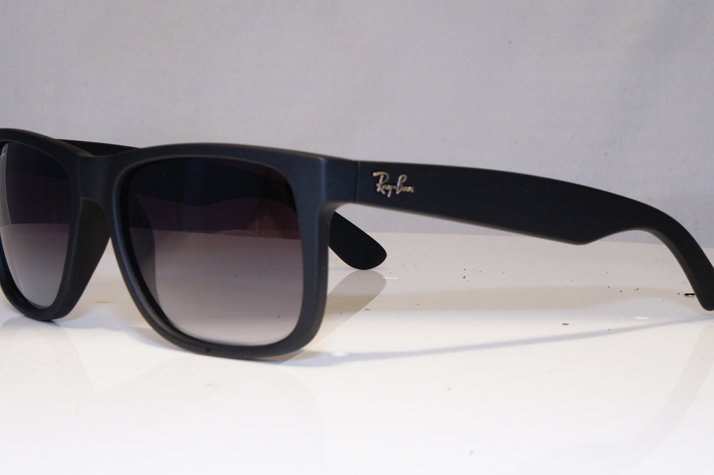 RAY-BAN Mens Designer Sunglasses Black Square JUSTIN RB 4165 601/8G 21117