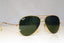 RAY-BAN Mens Unisex Designer Sunglasses Gold Aviator RB 3025 L0205 17562