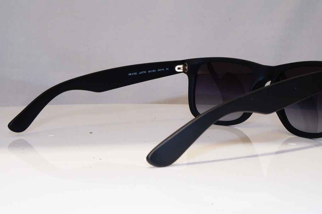 RAY-BAN Mens Designer Sunglasses Black Square JUSTIN RB 4165 601/8G 21117