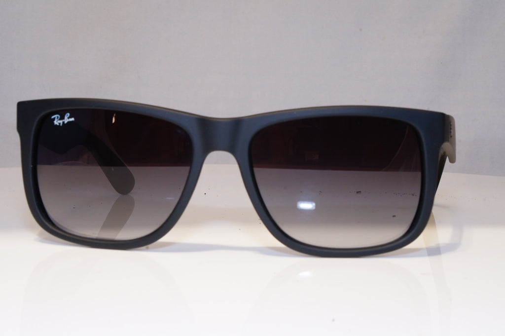 RAY-BAN Mens Designer Sunglasses Black Square JUSTIN RB 4165 601/8G 21117