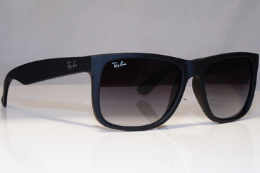 RAY-BAN Mens Designer Sunglasses Black Square JUSTIN RB 4165 601/8G 21117
