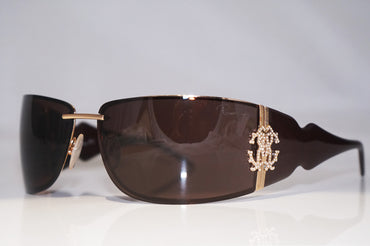 ROBERTO CAVALLI Womens Designer Crystal Sunglasses Brown AGALIA 245S 772 14987