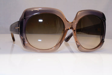TOM FORD Womens Diamante Designer Sunglasses Grey Square Ivana TF385 20B 18664