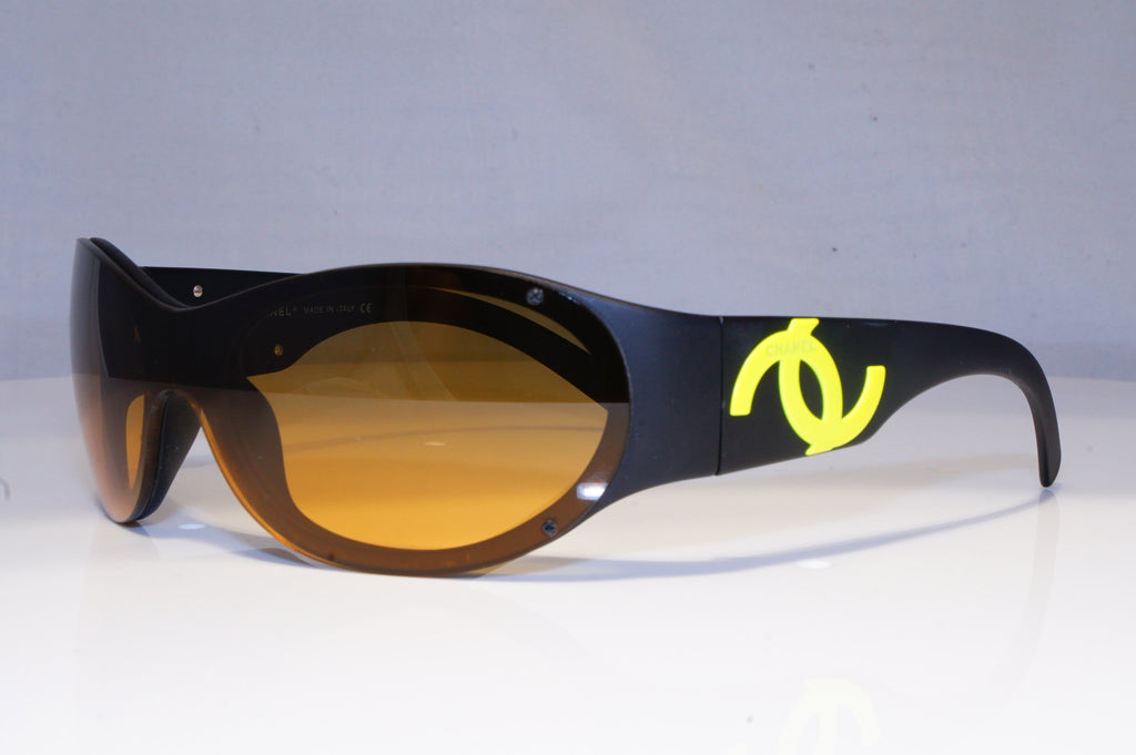 CHANEL Mens Womens Designer Sunglasses Black Wrap 5073 555/18 19719