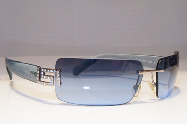 VERSACE Mens Womens Diamante Vintage Designer Sunglasses Blue 2017 1003/8F 20777