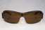 PRADA Mens Designer Polarized Sunglasses Brown Shield SPS 52E 5AV-5Y1 16104
